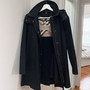 Burberry Britt Hooded Rain Jacket